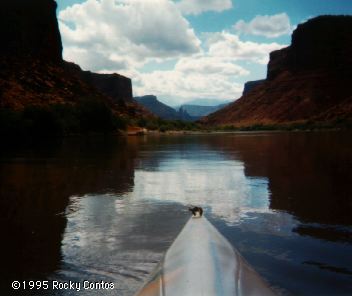 serene beauty upstream of Moab