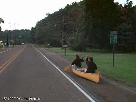 Paddling North, sort of